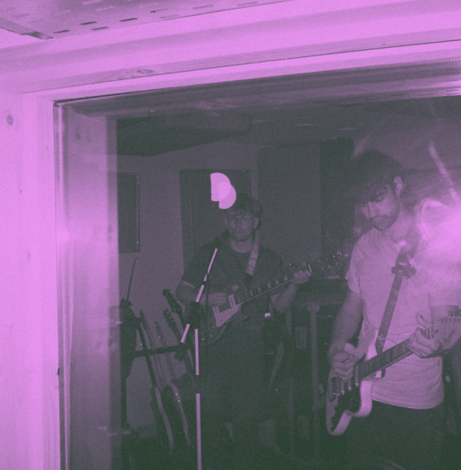The Slugs in the recording studio